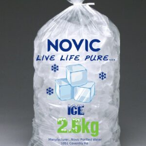2.5 kg ice cubes in Gweru, Zimbabwe